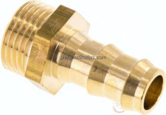 Steckanschluss G 1/2" AG, Messing, 12,7mm GSP-Schlauch