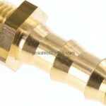 Steckanschluss G 1/4" AG, Messing, 9,5mm GSP-Schlauch