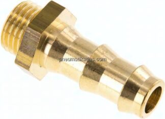Steckanschluss G 1/4" AG, Messing, 9,5mm GSP-Schlauch
