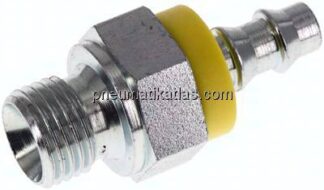Steckanschluss G 1/4" AG (60° Konus), 6,4mm GSP-Schlauch