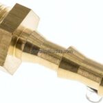 Steckanschluss G 1/4" AG, Messing, 6,4mm GSP-Schlauch