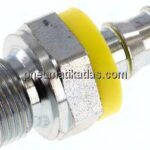 Steckanschluss G 3/8" AG (60° Konus), 9,5mm GSP-Schlauch