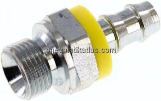 Steckanschluss G 3/8" AG (60° Konus), 9,5mm GSP-Schlauch