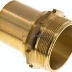 Gewindetülle, EN14420-5 G 2-1/2"-63 (2-1/2")mm, Messing