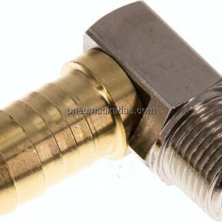 Winkel-Gewindetülle R 1/2"-19 (3/4")mm, Messing