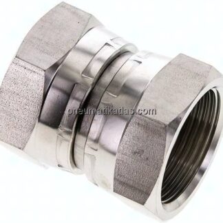 Gerader Verbinder 60°-Konus, G 1-1/4"-G 1-1/4", 1.4571