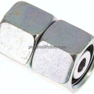 Gerader Verbinder 14 S-14 S, Stahl verzinkt
