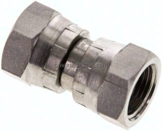 Gerader Verbinder 60°-Konus, G 3/8"-G 3/8", 1.4571