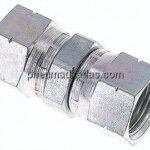 Gerader Verbinder JIC, UNF 7/8"-14-UNF 7/8"-14