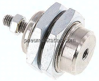 Einschraub-Pneumatikzylinder Kolben 16mm, 5mm Hub