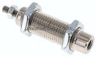 Einschraub-Pneumatikzylinder Kolben 6mm, 15mm Hub