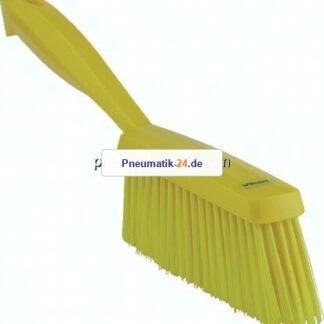 Industrie-Handfeger, Polypropylen (massiv) mit PE-Borsten für den Lebensmittelbereich, für feinen Sc