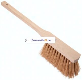 Industrie-Handfeger, Holz-Langstiel mit Poly-Kokosborsten, für groben Schmutz, 45 cm