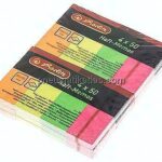 herlitz Haftnotiz, 20 x 50mm, 6x (4 x 50 Blatt), gelb, pink, orange, grün