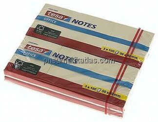 tesa Haftnotiz, 40 x 50mm, 12x 100 Blatt, gelb