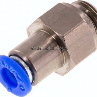 Rückschlagventil G 1/4"-6mm, Durchfluss vom Gewinde zum Schlauch, IQS-Standard