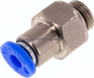 Rückschlagventil G 1/8"-4mm, Durchfluss vom Gewinde zum Schlauch, IQS-Standard