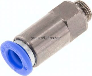 Rückschlagventil G 1/8"-8mm, Durchfluss vom Gewinde zum Schlauch, IQS-Standard