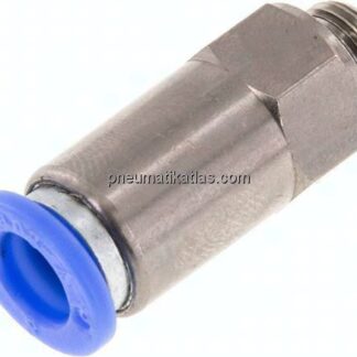 Rückschlagventil G 1/8"-8mm, Durchfluss vom Gewinde zum Schlauch, IQS-Standard