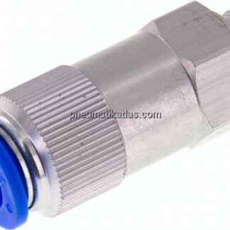 Rückschlagventil G 3/8"-12mm, Durchfluss vom Gewinde zum Schlauch, IQS-Standard