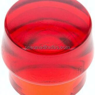 SIMPLEX-Schlageinsatz, Plastik, rot, Ø 60 mm