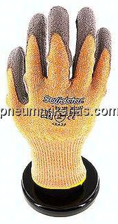 Feinstrick-Schnittschutzhandschuh aus Spezialgewebe (HPPE, Stahlfaser, Glasfiber, Nylon, & Elastan)