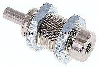Einschraub-Pneumatikzylinder Kolben 10mm, 10mm Hub