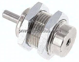 Einschraub-Pneumatikzylinder Kolben 16mm, 10mm Hub
