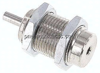 Einschraub-Pneumatikzylinder Kolben 16mm, 15mm Hub