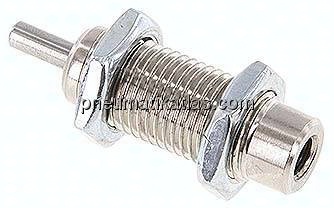 Einschraub-Pneumatikzylinder Kolben 6mm, 10mm Hub