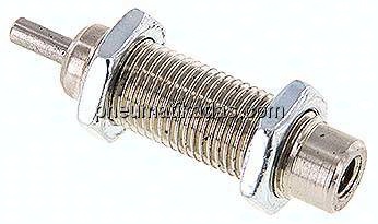 Einschraub-Pneumatikzylinder Kolben 6mm, 15mm Hub