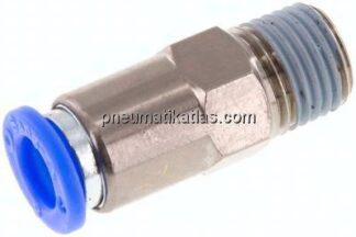 Rückschlagventil R 1/4"-8mm, Durchfluss vom Schlauch zum Gewinde, IQS-Standard