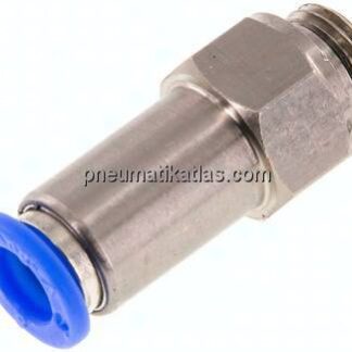 Rückschlagventil G 1/4"-8mm, Durchfluss vom Schlauch zum Gewinde, IQS-Standard