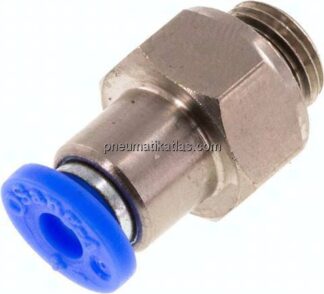 Rückschlagventil G 1/8"-4mm, Durchfluss vom Schlauch zum Gewinde, IQS-Standard