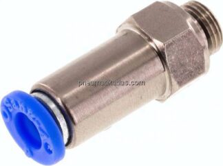 Rückschlagventil G 1/8"-6mm, Durchfluss vom Schlauch zum Gewinde, IQS-Standard