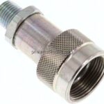 Hochdruck Schraubkupplung, Muffe, NPT 1/4" (AG)