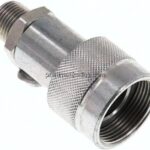 Hochdruck Schraubkupplung, Muffe, NPT 3/8" (AG)