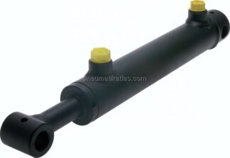 Hydraulikzylinder, Ø 32/20, Hub 100, mit Querbohrung