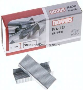 NOVUS Hefklammern, No. 10 (verzinkt), 1000er Pack