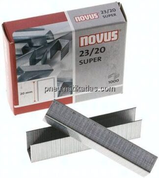NOVUS Hefklammern, 23 / 20 S (verzinkt), 1000er Pack