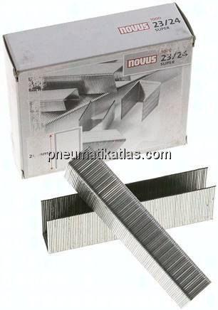 NOVUS Hefklammern, 23 / 24 S (verzinkt), 1000er Pack