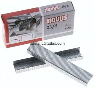 NOVUS Hefklammern, 23 / 6 (verzinkt), 1000er Pack