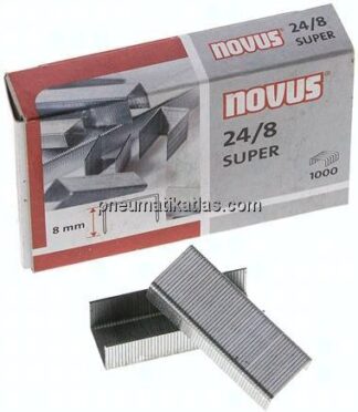 NOVUS Hefklammern, 24 / 8 S (verzinkt), 1000er Pack
