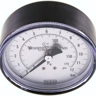 Manometer f. HRF 80mm, 0 - 12 bar, R 1/4"