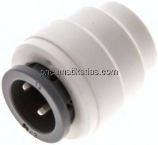 Verschlusskappe für 12mm Schläuche, IQS-LE (EPDM-Dichtung)