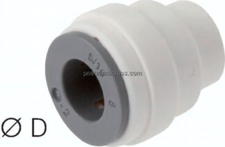 Verschlusskappe für 4mm Schläuche, IQS-LE (EPDM-Dichtung)
