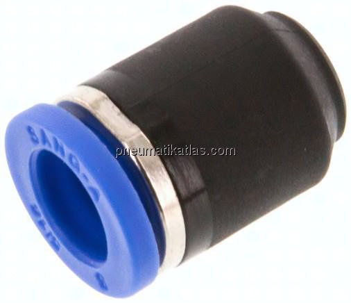 Verschlusskappe für 8mm Schläuche, IQS-Standard