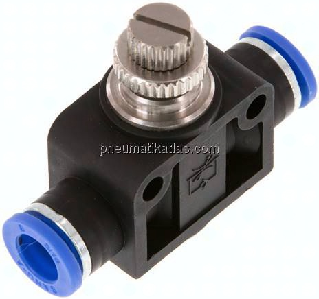 Drosselrückschlagventil 8mm Steckanschluss