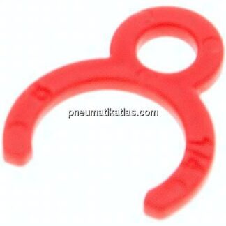 Sicherungsring für 6mm Steckanschlüsse, IQS-LE