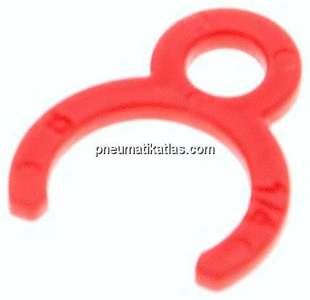 Sicherungsring für 6mm Steckanschlüsse, IQS-LE